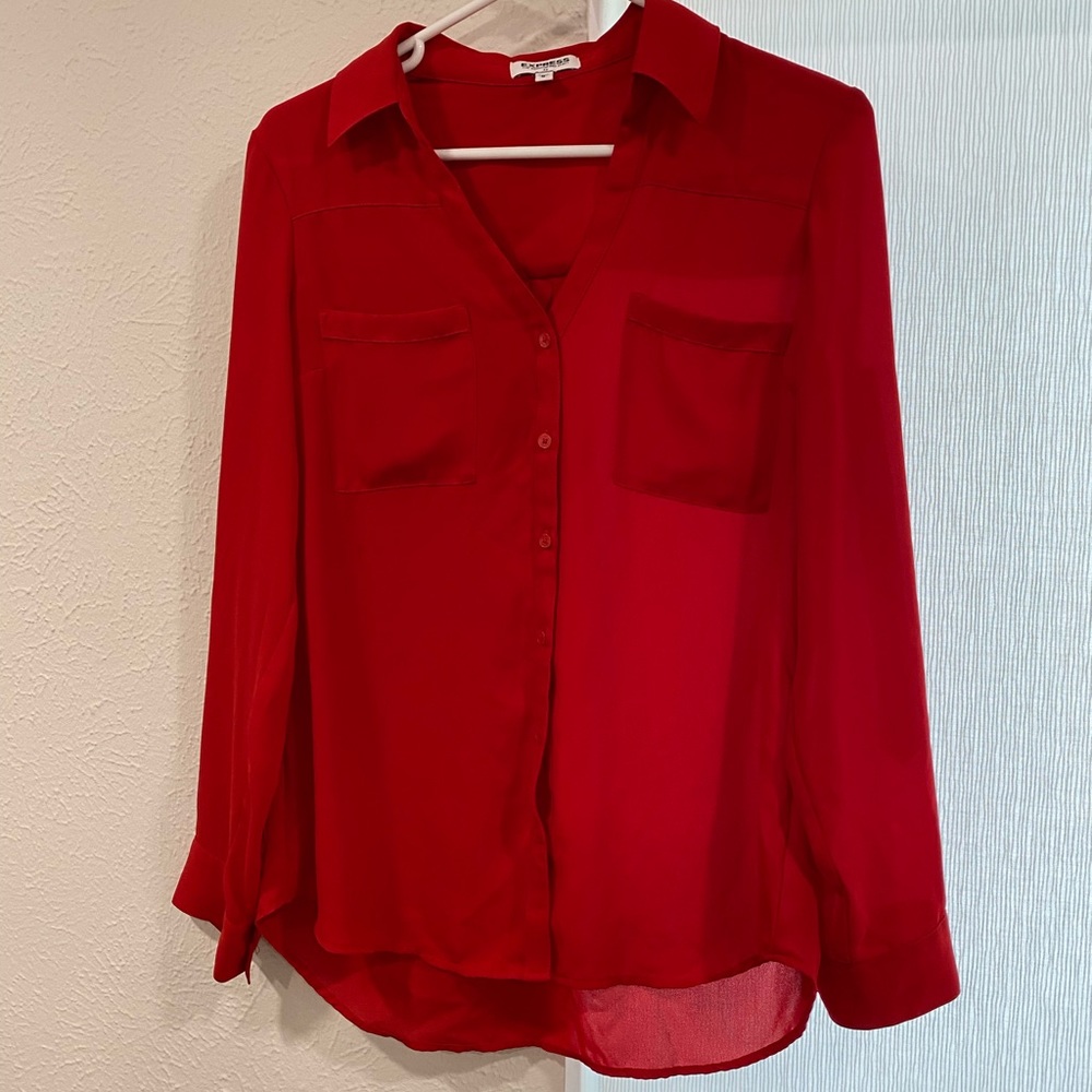 Express Women’s Relaxed Fit Portofino Shirt